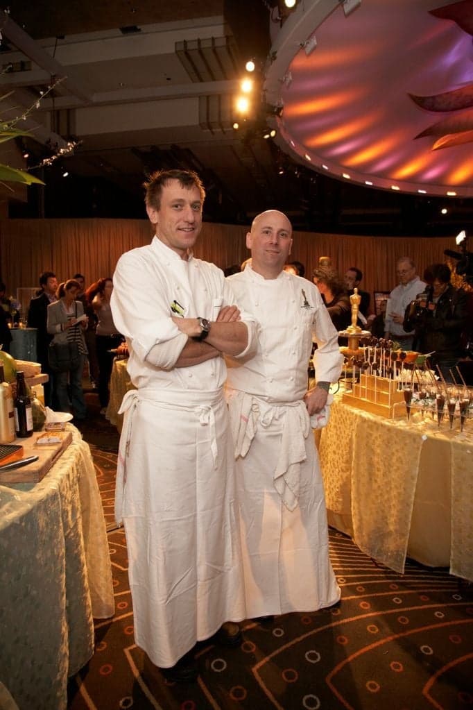 Chefs Sonny Sweetman and Matt Bencivenga